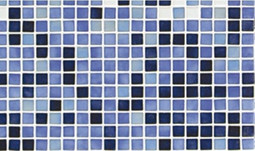 Мозаика Azul - часть 6 2.5x2.5 стекло 31.3х49.5