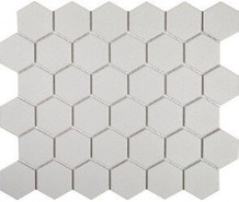 Мозаика KHG51-1U керамика 28.4x32.4 см матовая чип 51x59 мм, белый
