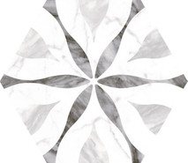 Декор Equipe Hexagon Flower керамический