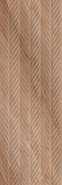 Настенная плитка 2421 Supreme Dark Brawn Rustic 43x107 матовая, рельефная (структурированная) керамическая