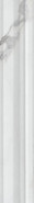 Бордюр BLC038R Багет Коррер Белый глянцевый обрезной 5х30 Kerama Marazzi керамический