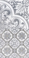 Декор 1641-0095 Кампанилья Серый 3 20х40 керамогранит