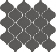 Мозаика KAR4-3M керамика 24.6x28 см матовая чип 74x78 мм, серый