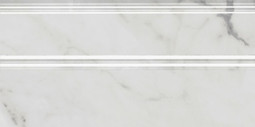 Плинтус FMA033R Коррер Белый глянцевый обрезной 15х30 Kerama Marazzi керамический
