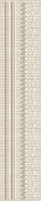 Бордюр Romanico Ginkgo Azori 6.2х31.5 матовый керамический 588471002