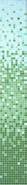 Мозаика Degradados Nilo-7 № 602/600/507/503/510 31,7x31,7 (на сетке) 2.5x2.5 стекло