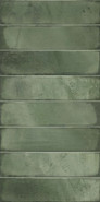 Настенная плитка Bricks Green 31.5x63 Azori глянцевая керамическая 927154