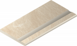 Керамогранит Материя X2 Magnesio Bordo 30x120 Svasato Round Italon x2 матовый бортик закругленный с выемкой 620090001197