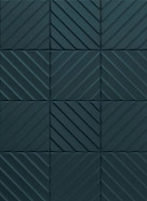 Настенная плитка 4D Diagonal Deep Blue керамическая