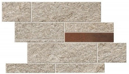 Мозаика Norde Platino Brick Corten (A598) 39х27,8 керамогранит