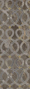 Декор Valente Deco Infinity 20x60 Emtile глянцевый керамический УТ-00009254