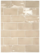 Настенная плитка 26903 Manacor Beige Argile 7,5х15 см Equipe глянцевая керамическая