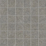 Мозаика Boost Mineral Smoke Mosaico 30х30 керамогранит матовая, серый AIGW