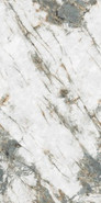 Керамогранит Lincoln White Grenulla 60х120 Realistik carving, лаппатированный (полуполированный) универсальная плитка 82151