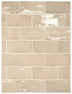 Настенная плитка 26903 Manacor Beige Argile 7,5х15 см Equipe глянцевая керамическая