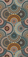 Декор Deco Couture Mandala 49,1x98,2 Ceracasa Ceramica матовый