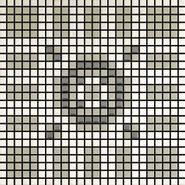 Мозаика Memoria Luce MEMOD02 керамика 30х30 см Appiani матовая чип 12х12 мм, бежевый, белый, серый