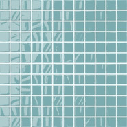 Мозаика 20090 Темари Бирюзовый керамика 29.8х29.8 см Kerama Marazzi глянцевая, рельефная чип 23х23 мм