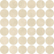 Мозаика Boost Expression Camel Mosaico Circle 32x32 керамогранит Atlas Concorde Italy матовая, бежевый AYY3