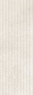 Настенная плитка RCUM Travertino Wall Struttura 3D Dorica Cross Bianco Rett 40x120 Marazzi Ragno матовая керамическая УТ-00051321