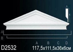 Обрамление дверного проема D2532 (5) Перфект полиуретан