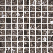 Мозаика K-333/MR/m01/300x300x9 керамогранит Kerranova Terrazzo матовая, коричневый