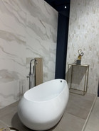 Настенная плитка Aqua Bianco Matt 30х90 Azulev матовая керамическая 76699