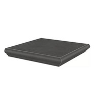 Ступень угловая KM4040G0041NGTA Хадду Серый Тёмный матовый 34x34x0,8 керамогранит Kerama Marazzi