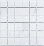 Мозаика PR4848-32 керамика 30.6х30.6 см матовая чип 48х48 мм, белый