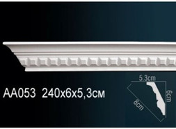 Перфект Карниз потолочный с рисунком AA053F