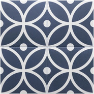 Декор Rivoli Bergen Azul 20x20 Equipe керамогранит матовый 30725