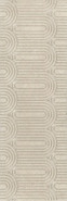 Декор OP/C201/12138R Безана Бежевый Обрезной 25x75 Kerama Marazzi матовый керамический