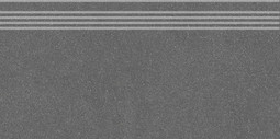 Ступень фронтальная DD254320R/GR Джиминьяно Антрацит матовый обрезной 30х60 керамогранит Kerama Marazzi