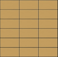 Мозаика Seta Giallarancio керамика 30х30 см Appiani матовая чип 50х100 мм, желтый SET 2012