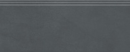 Плинтус FMF020R Чементо Антрацит матовый обрезной 12х30 Kerama Marazzi керамический