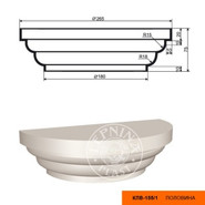 Полуколонны составные фасадные