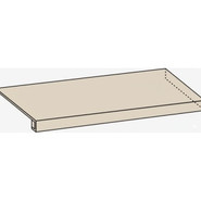 Ступень угловая Fossil Pure Scal. 33x120 Ang. Dx керамогранит матовая Italon x2 620070003051