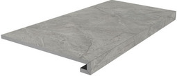 Ступень SG850490R/GCF клееная Риальто Дымчатый матовый 33x80x0,9 керамогранит Kerama Marazzi