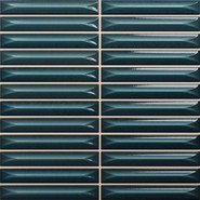 Настенная плитка Nairobi Arrow Blue 20х20 Vilar Albaro Terre глянцевая, рельефная (структурированная) керамическая 78910074