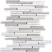Мозаика Outlines Mini Strip Canyon камень 22.7х29.9 см матовая, рельефная серый L108017171-100103947