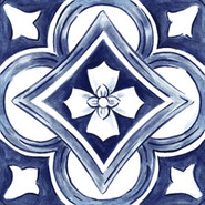 Декор RC8G Amuri Decoro Maiolica Tappeto 1 Glossy 20х20 RT Marazzi Ragno керамогранит глянцевый УТ-00036749