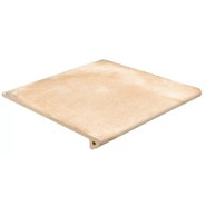 Ступень фронтальная Alhamar Peldano Fiorentino Paja Antislip 33x33 клинкер матовая