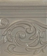 Декор Decor Poesia Grey 17.8х15 глянцевый