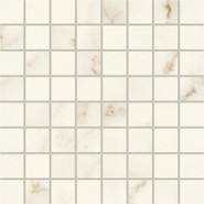 Мозаика Marvel Calacatta Apuano Mosaico Matt 30x30 керамогранит матовая, бежевый AF9B