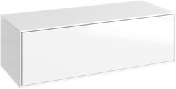 Aqwella Genesis Тумба 120  подвесная, цвет  белый, GEN0312W