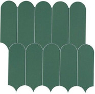 Мозаика Prism Emerald Mosaico Bead (A4Z6) 29,7x29,6 керамика матовая, зеленый