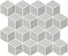 Мозаика T017/48010 Риальто 3 Мозаичный глянцевый керамика 37.5х45 см Kerama Marazzi, серый
