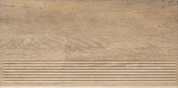 Ступень фронтальная Hazard Beige Простая 30х60 матовая