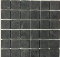 Мозаика PIX 339 King Black, мрамор 30.5х30.5 см Pixmosaic полированная чип 48х48 мм, черный PIX 339