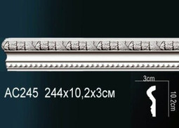 Молдинг AC245 (30) с рисунком Перфект полиуретан